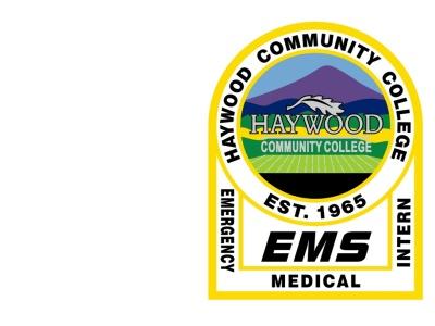 logo of the emergency medical intern program at Haywood community college.