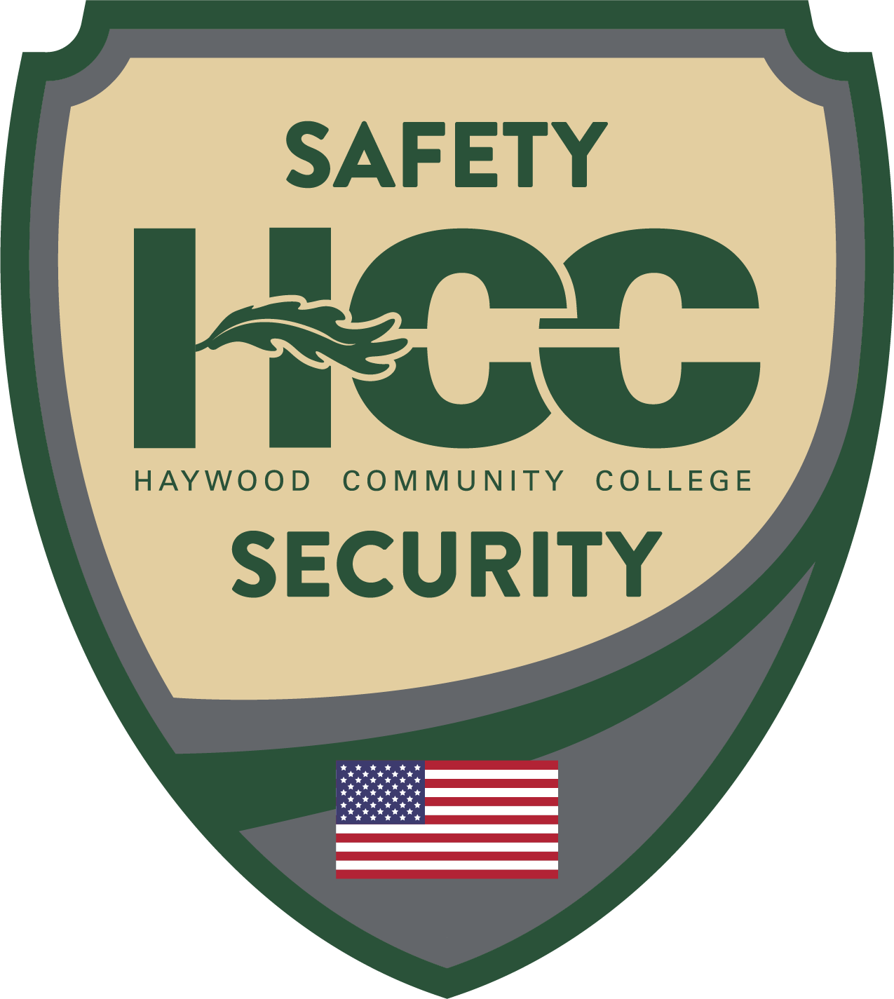 Haywood Community College Safety & Security Badge Logo